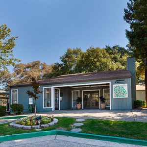 Clubhouse exterior